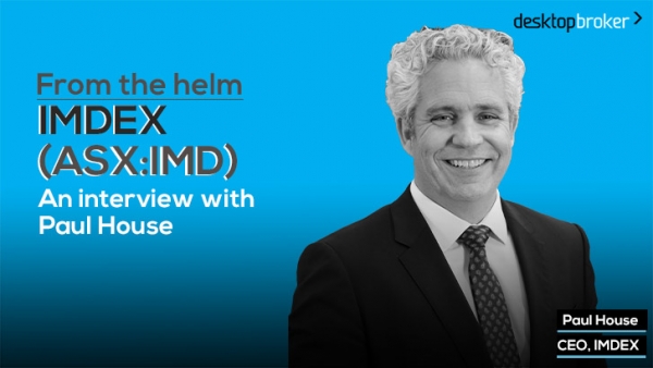 From the helm: IMDEX’s (ASX:IMD) CEO, Paul House