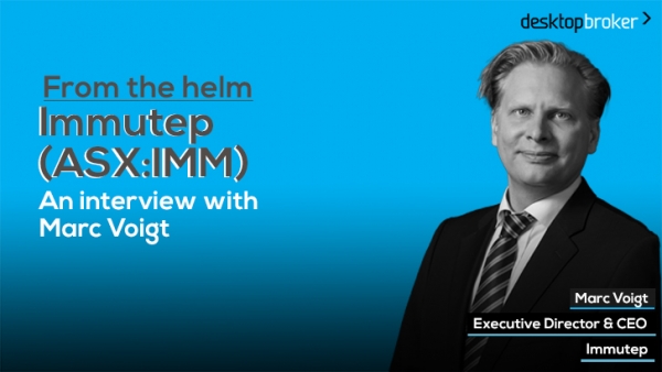 From the helm: Immutep’s (ASX:IMM) Executive Director & CEO, Marc Voigt