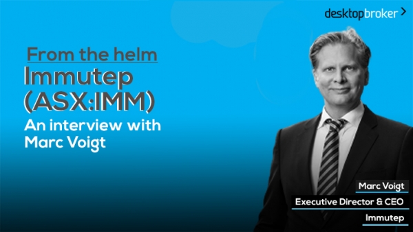 From the helm: Immutep’s (ASX:IMM) Executive Director & CEO Marc Voigt