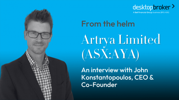 From the helm: Artrya Limited (ASX:AYA): John Konstantopoulos, CEO & Co-Founder